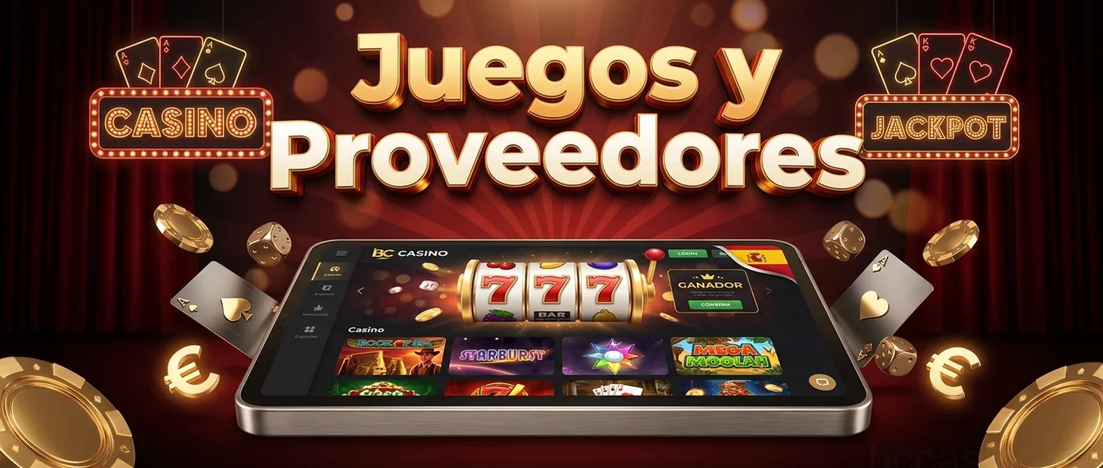 Juegos y Proveedores